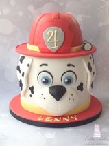 Paw Patrol head cake